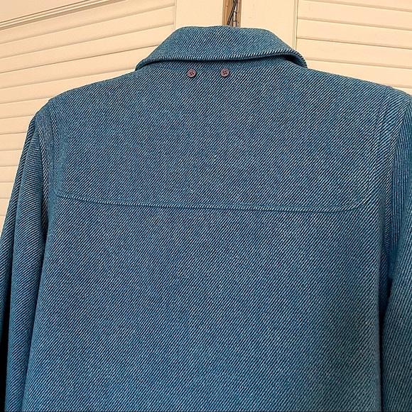 Ben Sherman Blue Wool Blend Coat Size S - Picture 11 of 16